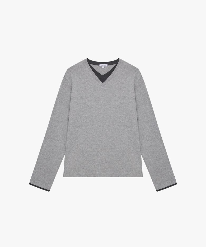 Saros Layered Sleeve - Gray(1)