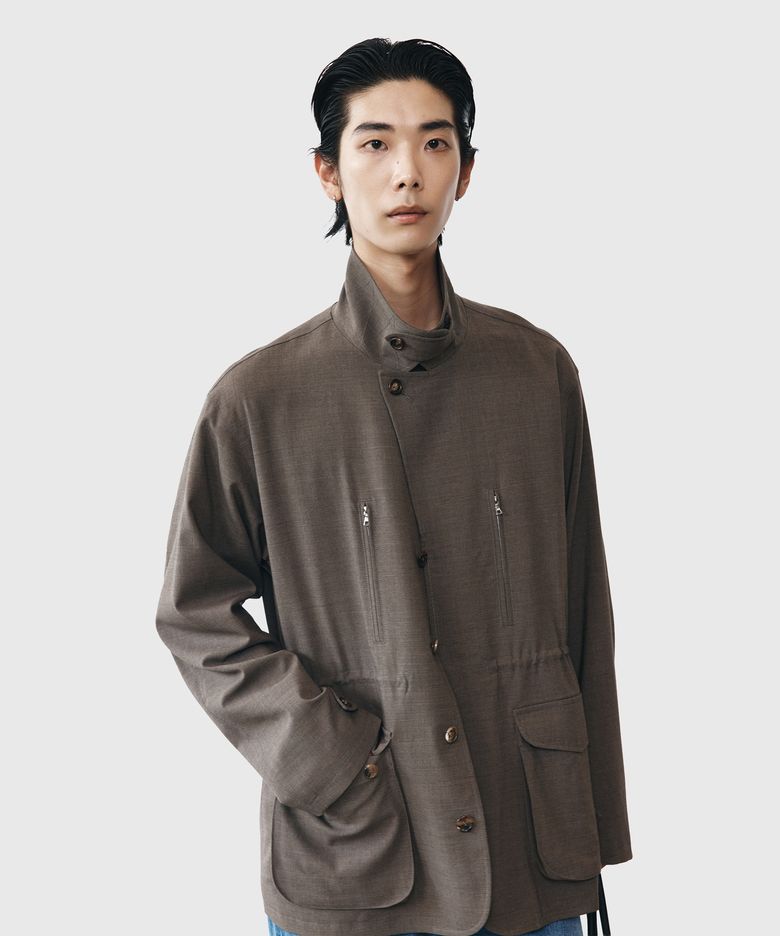 Fine Wool F-2 Jacket - Brown