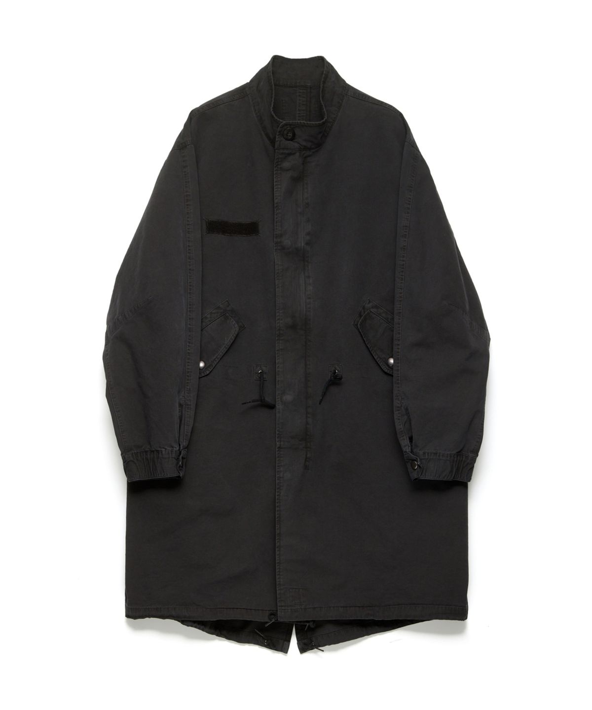 해칭룸(HATCHINGROOM) Mods Parka Over Dyed Blue Charcoal