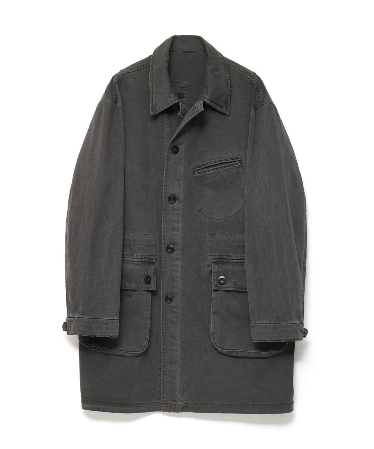 해칭룸(HATCHINGROOM) Mil Coat Grey