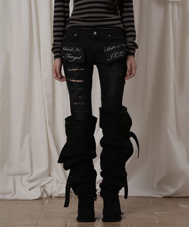 ILL damage skinny jean