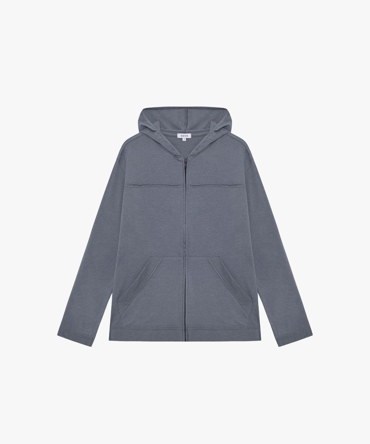사로스(saros) Saros Raw Hood Zip-Up - Blue(1)