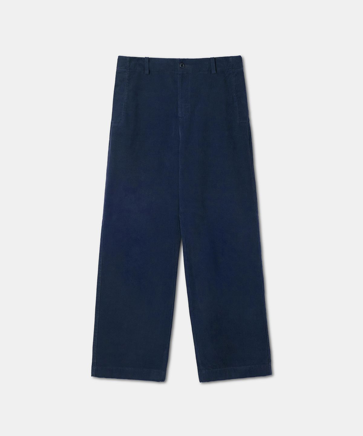 라벨아카이브(LABELARCHIVE) Welby washed cotton pants prussian blue