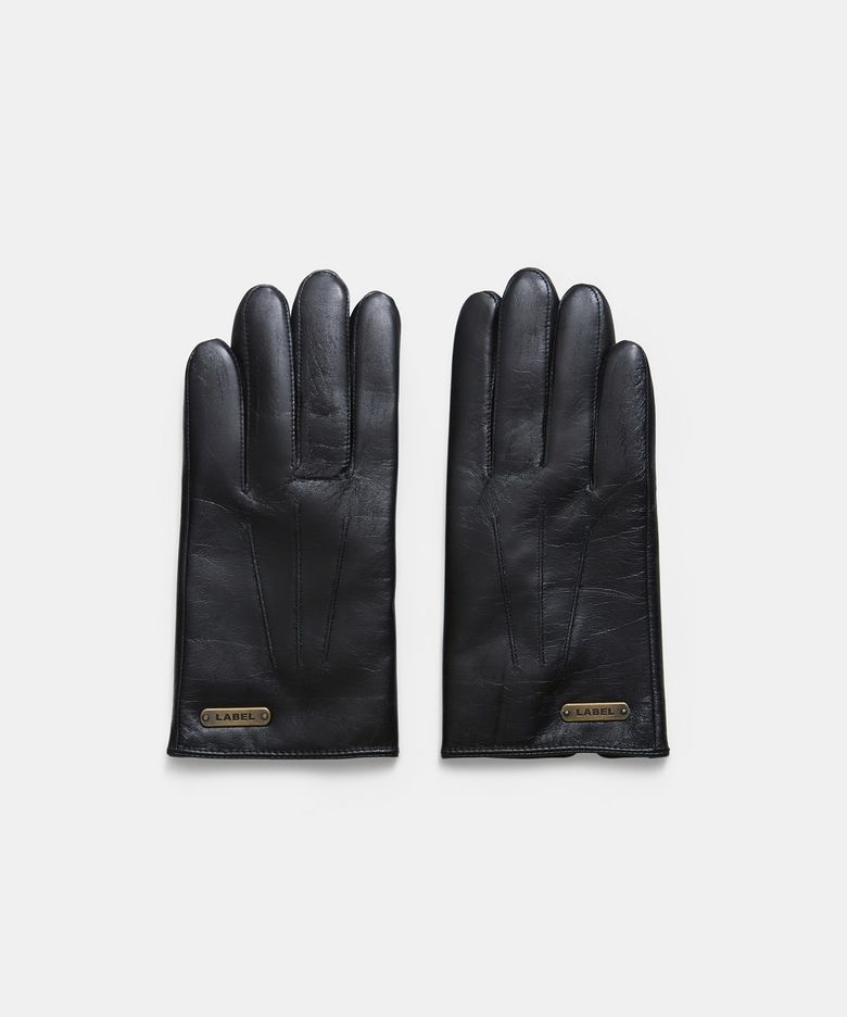 Alfred lambskin gloves black