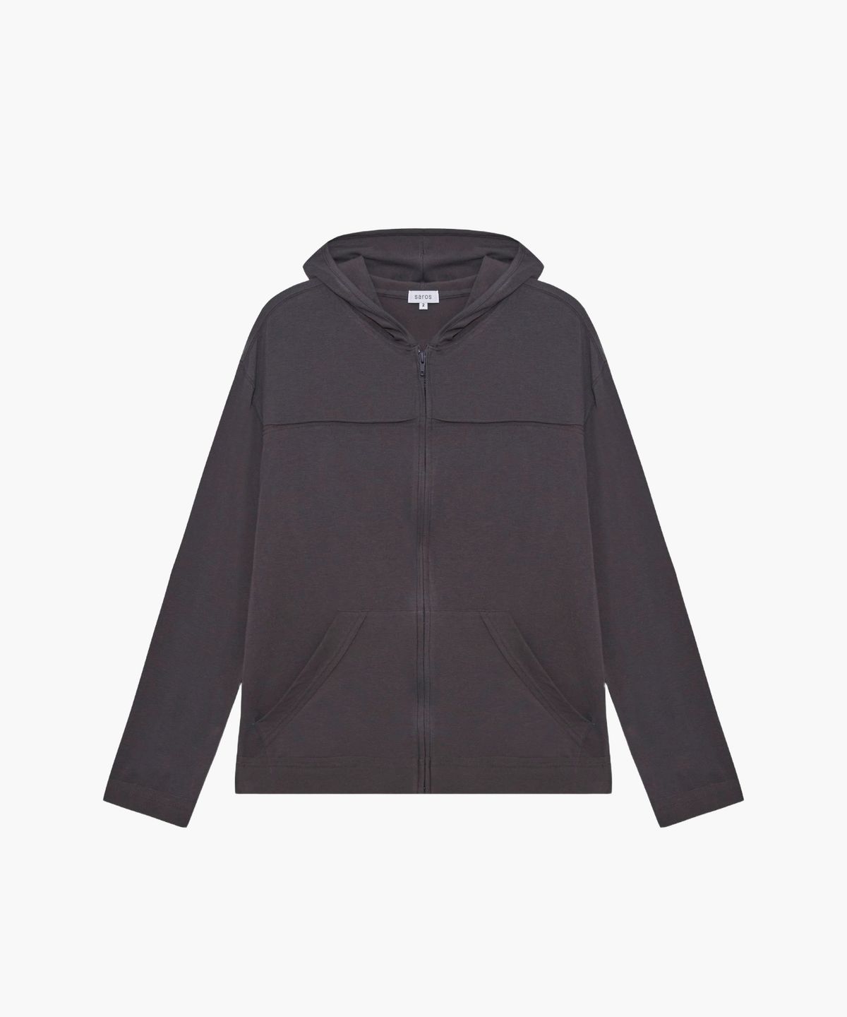 사로스(saros) Saros Raw Hood Zip-Up - Deep Purple(2)