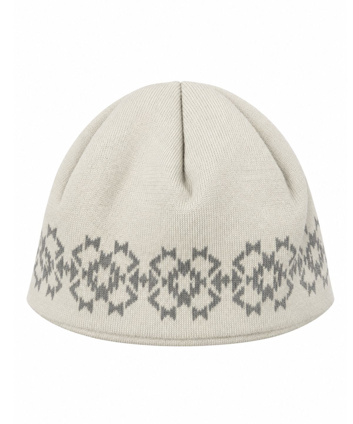 아이돈워너셀(IDWS) Ethnic Jacquard Maxi Beanie Ivory