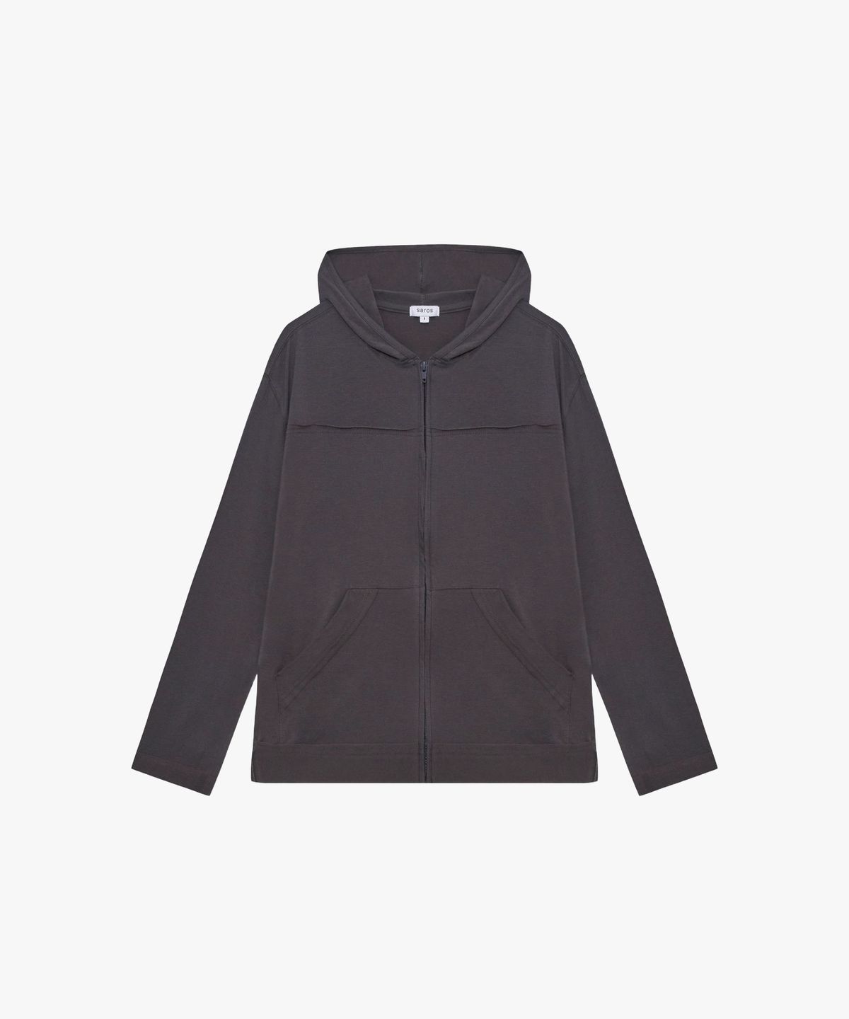 사로스(saros) Saros Raw Hood Zip-Up - Deep Purple(1)
