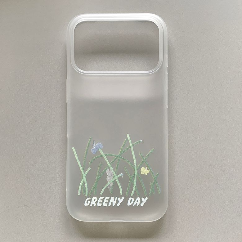 GREENY DAY 반투명 폰 케이스