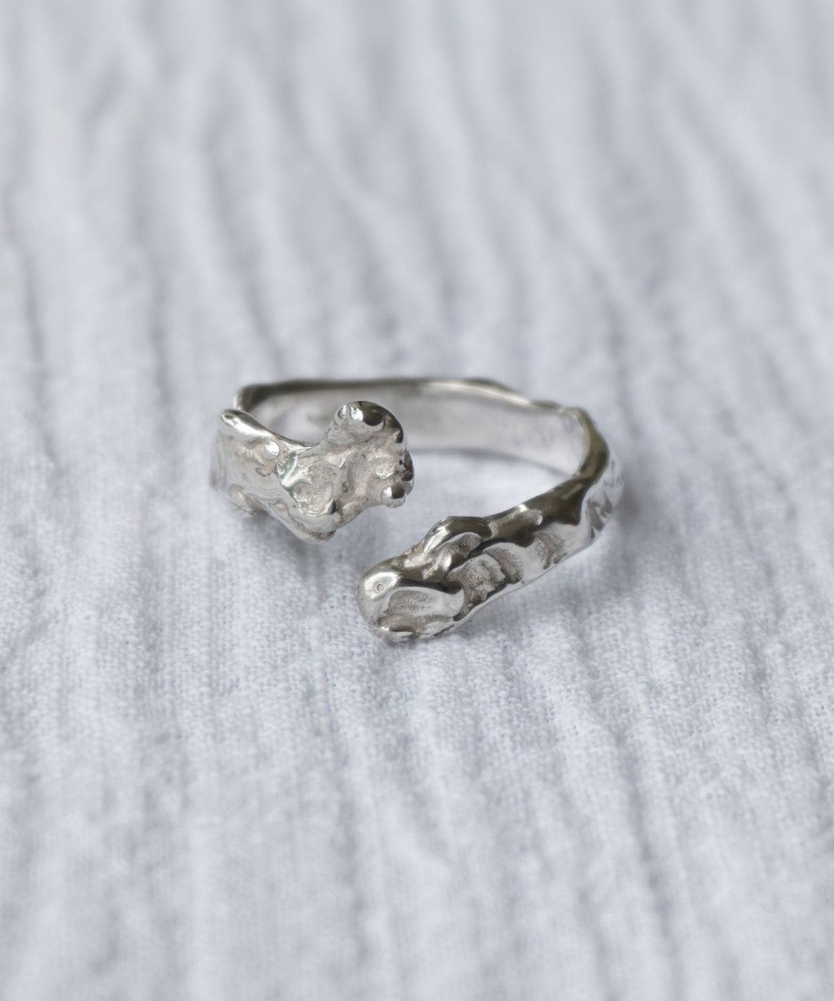 시레나(SIRENA) Wave Open Ring