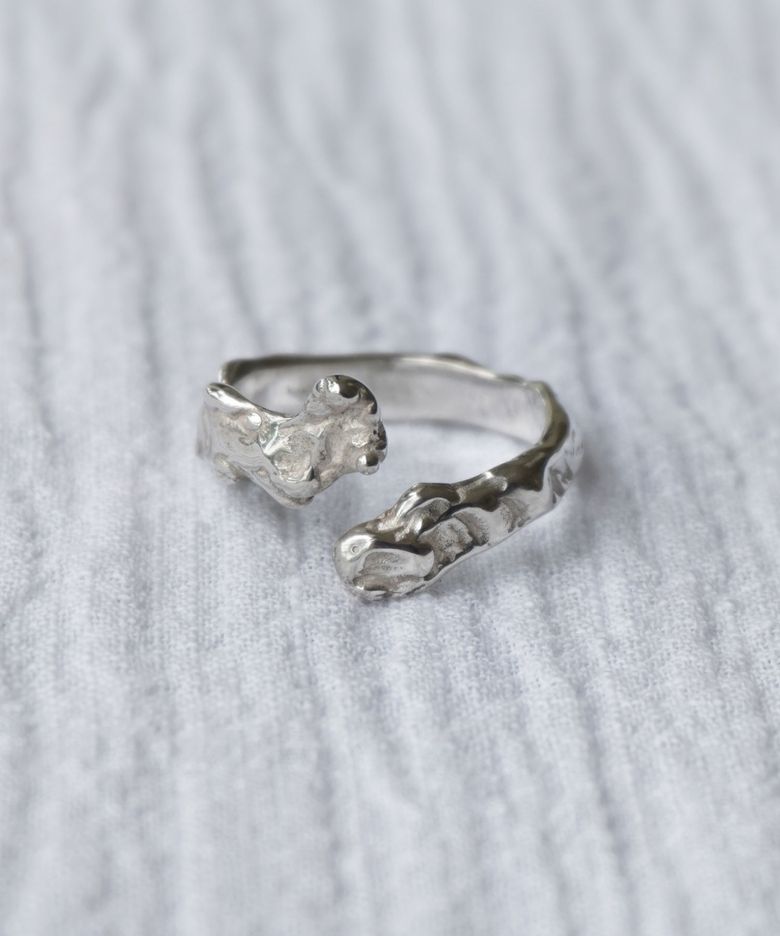 Wave Open Ring