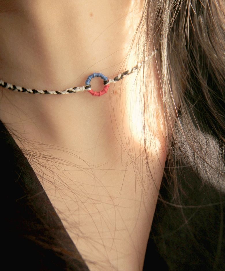 Welcome Necklace 환영 초커목걸이