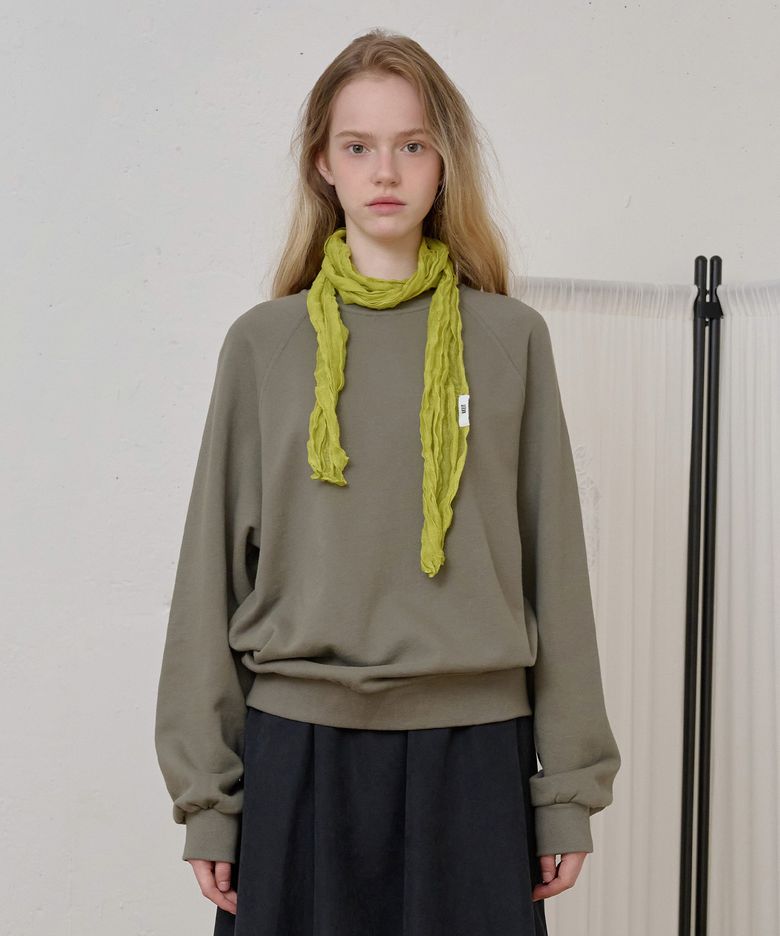 Raglan Sweatshirt_Khaki