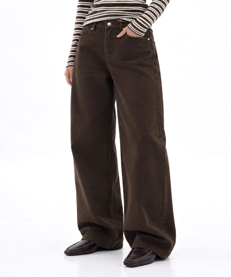 BTB : COMFY JEANS [BROWN]