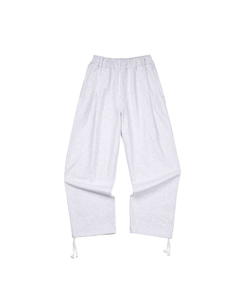 Essential Sweat Pants _ White Melange