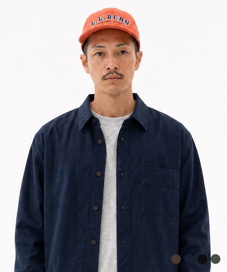 워시드 무드 셔츠 네이비 JILS4784