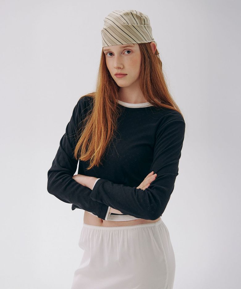 Slim Basic Tee_Black