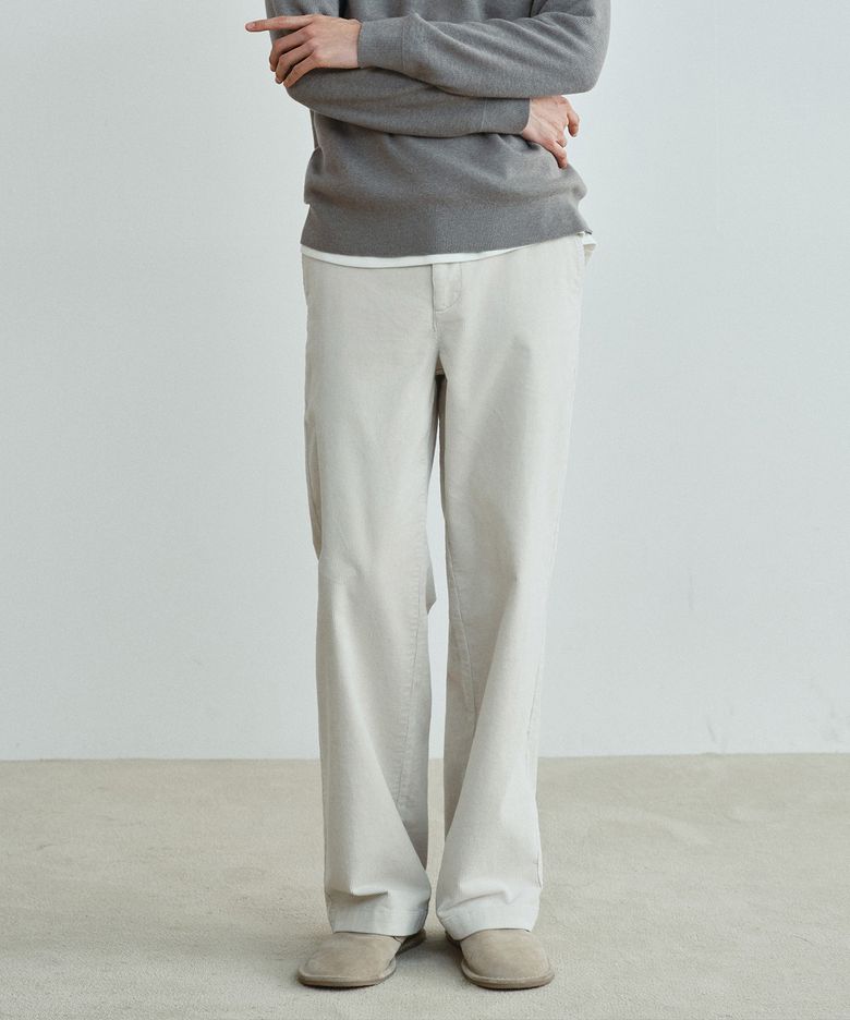 [ON]세미 와이드 코듀로이 데일리 팬츠 - 3color