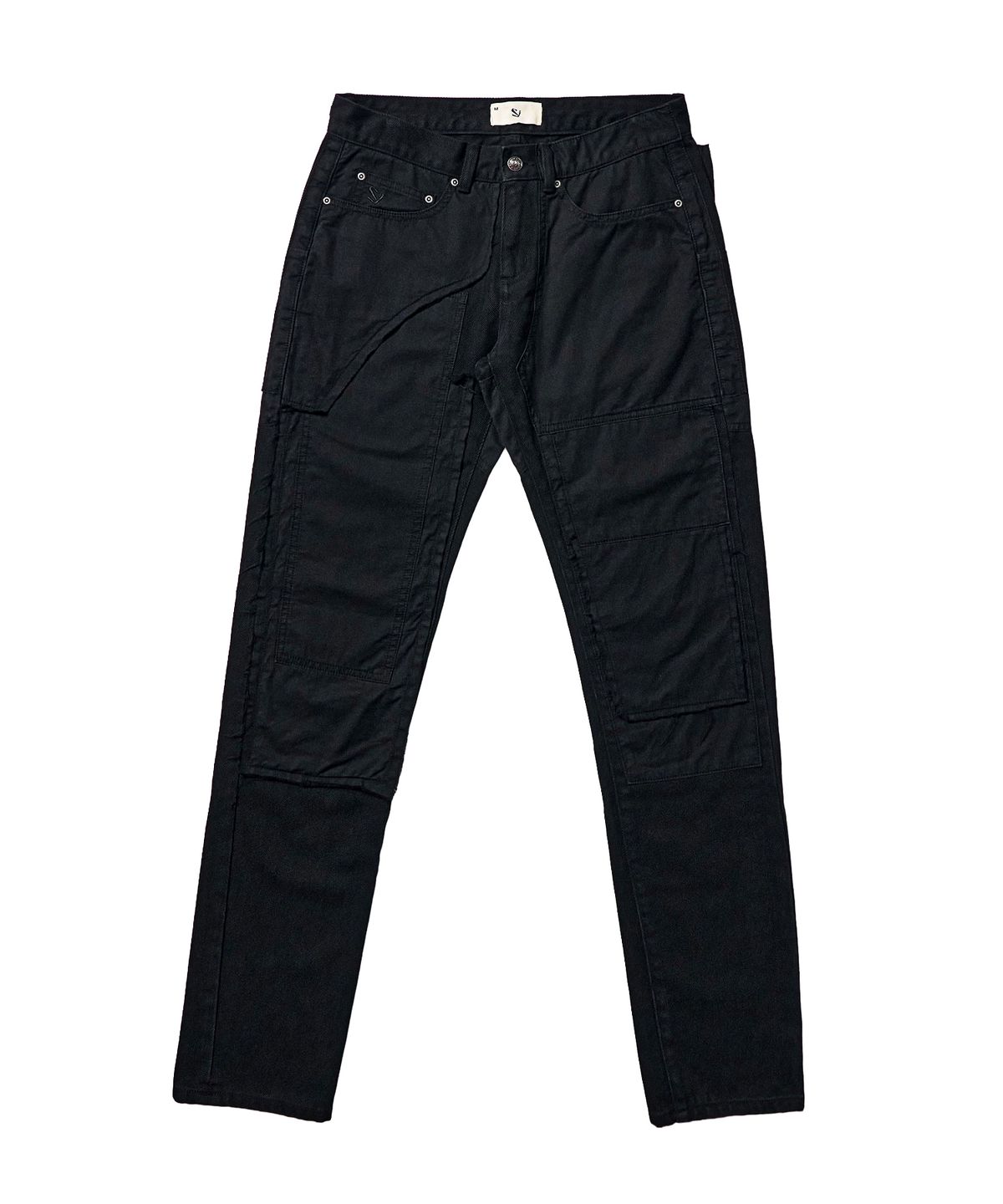 스키즘 인듀싱(SCHISM INDUCING) SWAGGER PATCHWORK PANTS BLACK