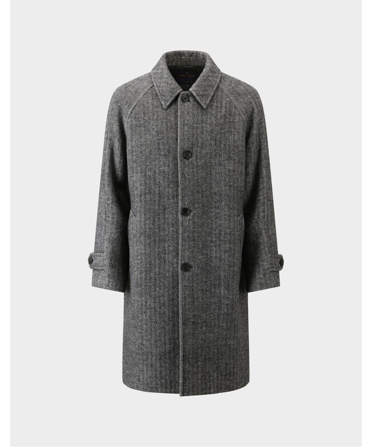 브룩스 브라더스(BROOKS BROTHERS) 발마칸 울 코트 (차콜) (BBCZMBG401)