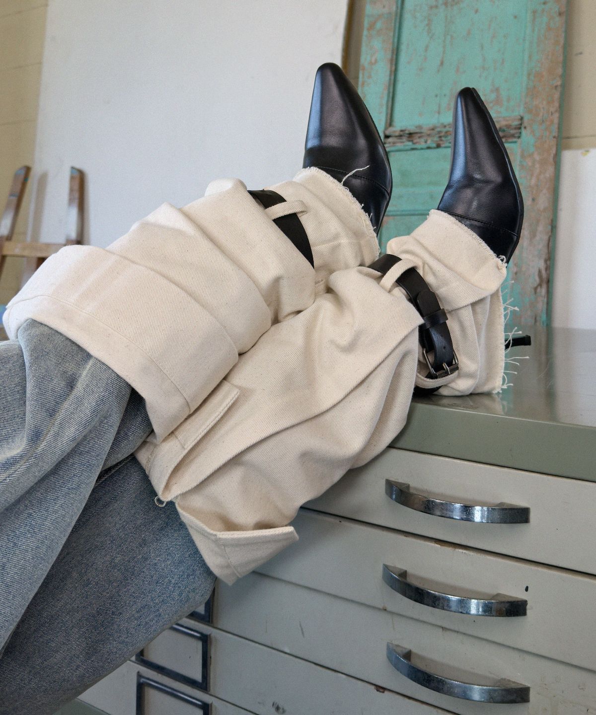 무드베러(MOODBETTER) BOOT COVER OATMEAL