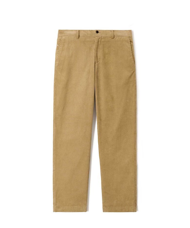 Exq-CORD 코듀로이 C265 레귤러 스트레이트 치노 팬츠 KHAKI