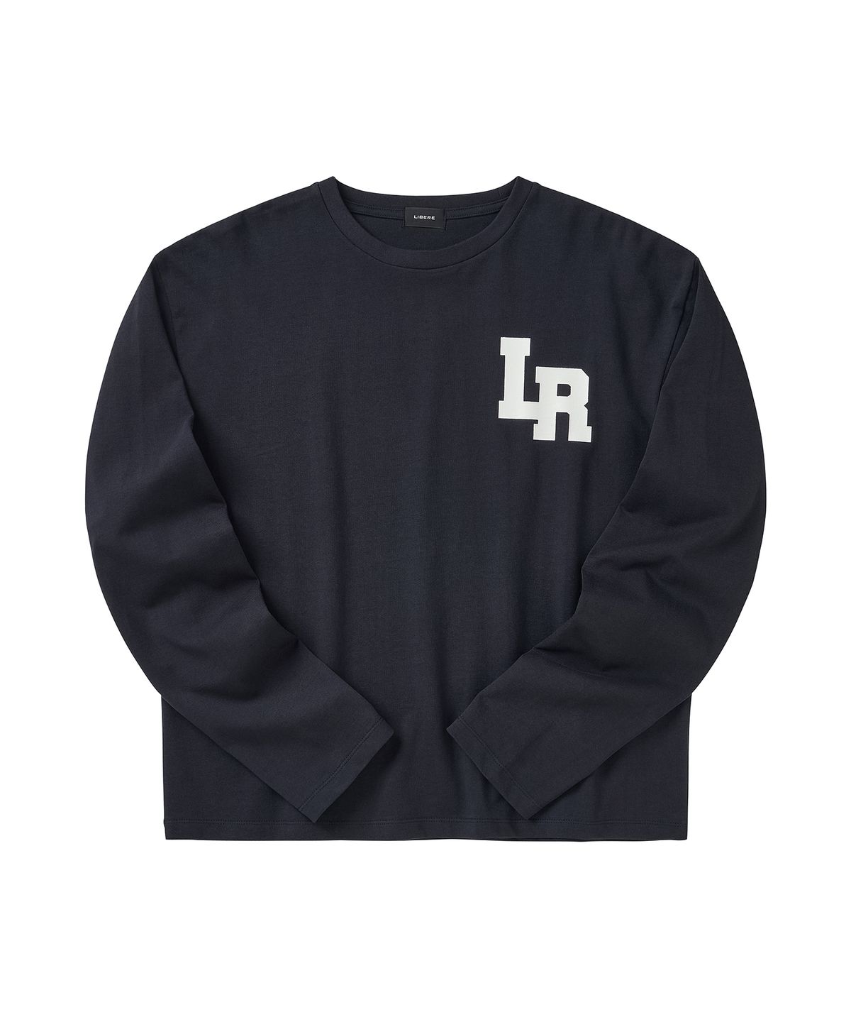 리베레(LIBERE) LR STANDARD LONG SLEEVE T-SHIRT / NAVY