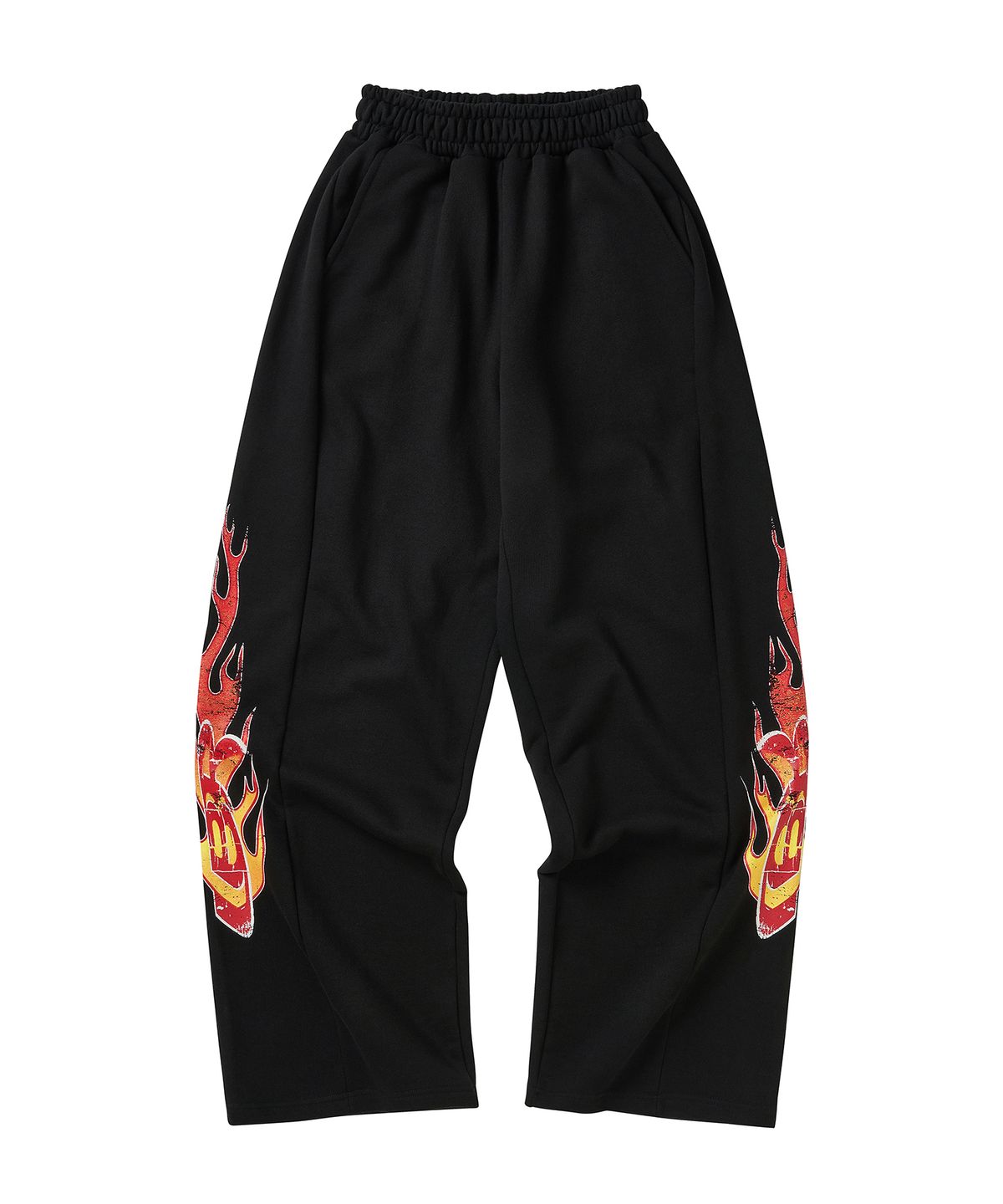 리베레(LIBERE) SIDE BLAZE SWEATPANTS / BLACK