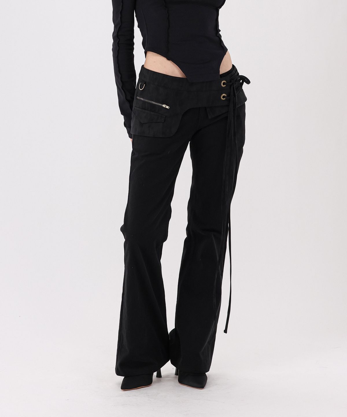 녹타브(NOCTAVE) Pocket Skirt Belt