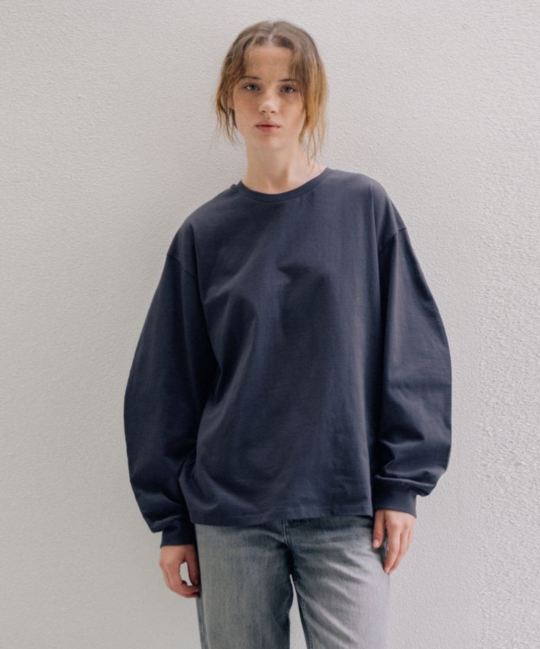 OVERSIZED VOLUME T-SHIRT CHARCOAL