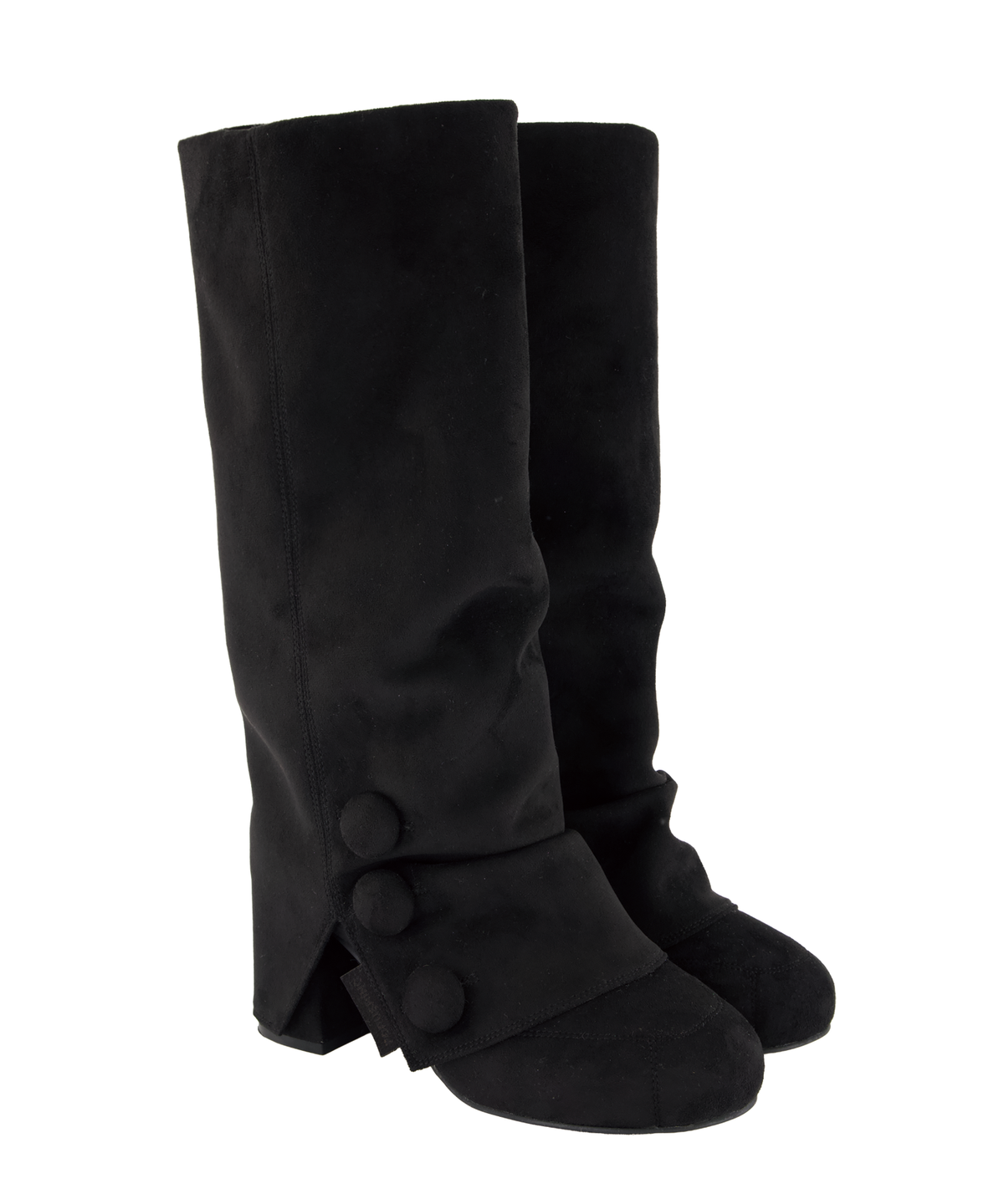 포어링(FORUSRING) Mocha button boots (black)