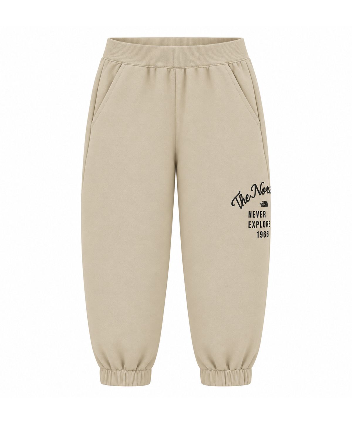 노스페이스 키즈(THE NORTH FACE KIDS) 키즈 고 투 스웻팬츠 NP6KS50U_BEI