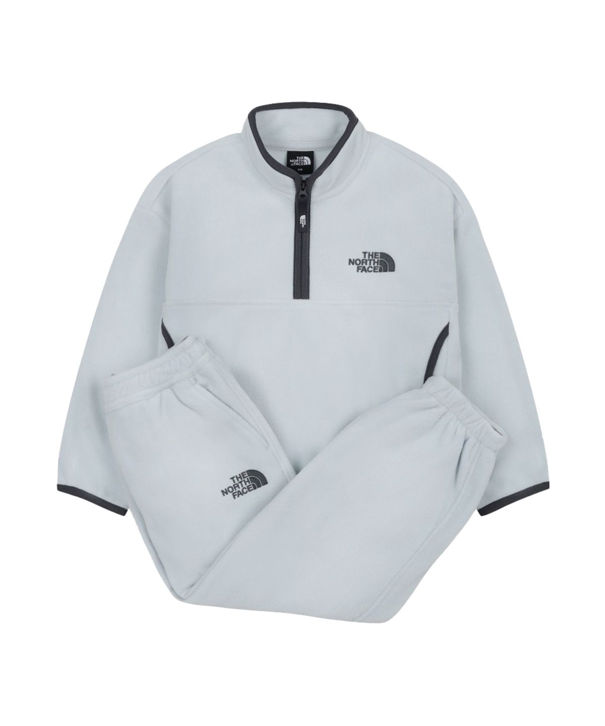노스페이스 키즈(THE NORTH FACE KIDS) 키즈 파인콘 EX 플리스 세트 NT7TS58T_IGY