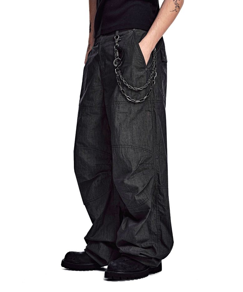 Pigment Double Knee Wide Pants [CHARCOAL]_SEPT087CHARCOAL