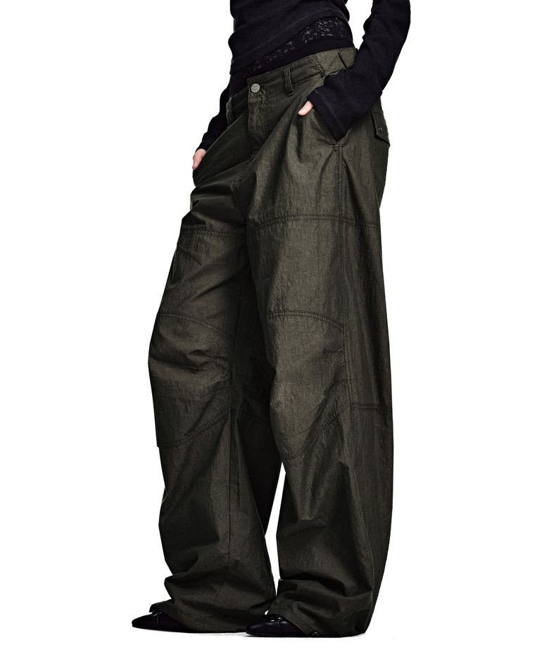 Pigment Double Knee Wide Pants [KHAKI]_SEPT087KHAKI