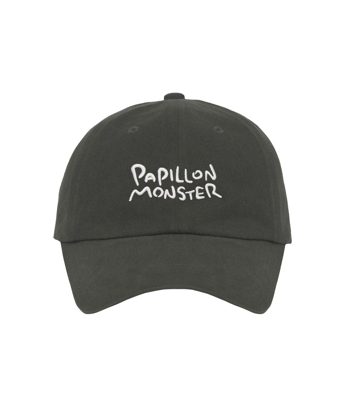 빠삐용 몬스터(PAPILLON MONSTER) PAPIMON Logo Ball Cap_D/Khaki