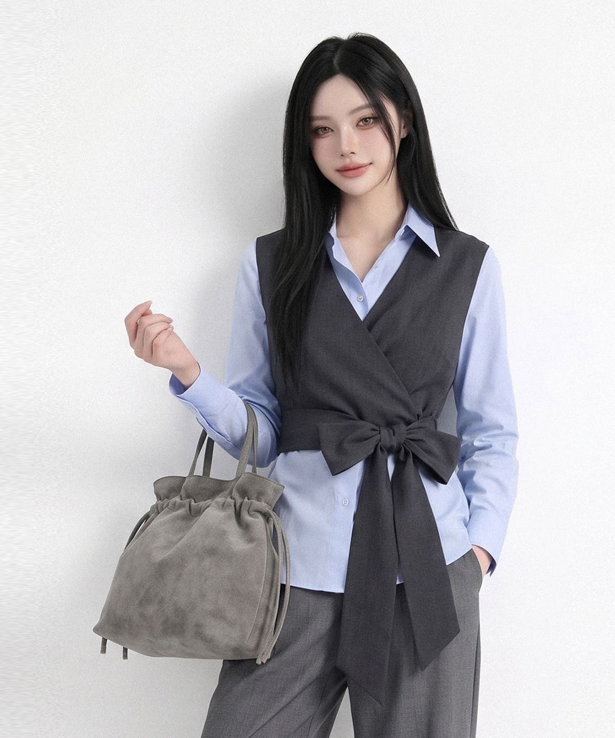 케이일일오(K115) Lua Suede Tote Bag (루아 스웨이드 토트백)_3colors