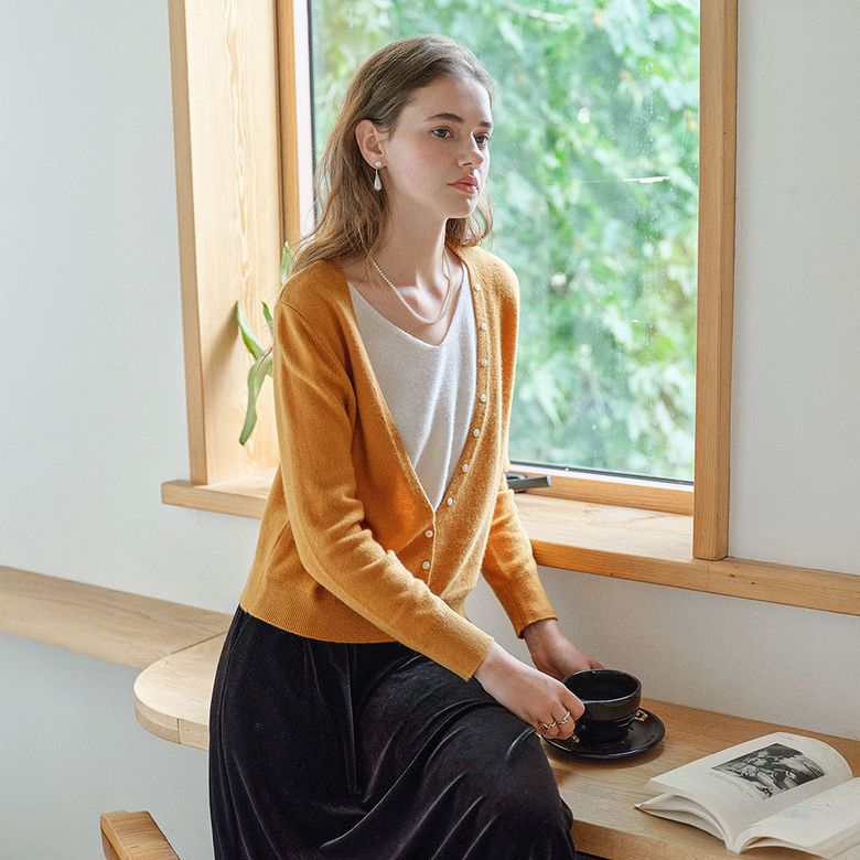 SR_Fake two-piece pullover knit_3color