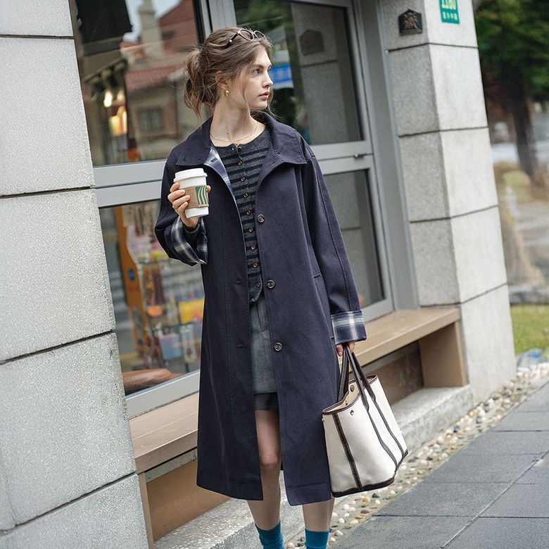 SR_Cuff long trench coat