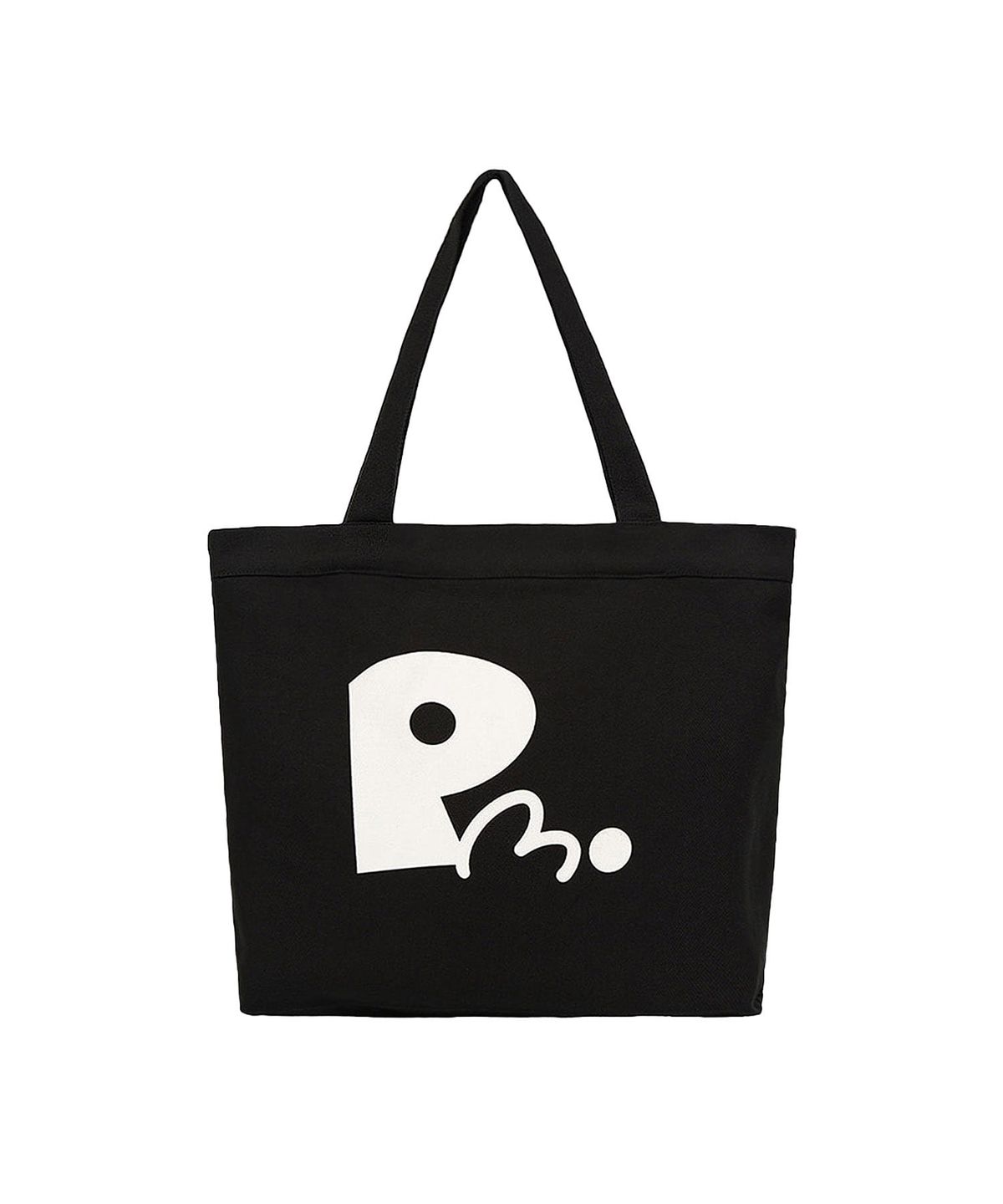 빠삐용 몬스터(PAPILLON MONSTER) PM Logo Pocket Eco Bag_Black