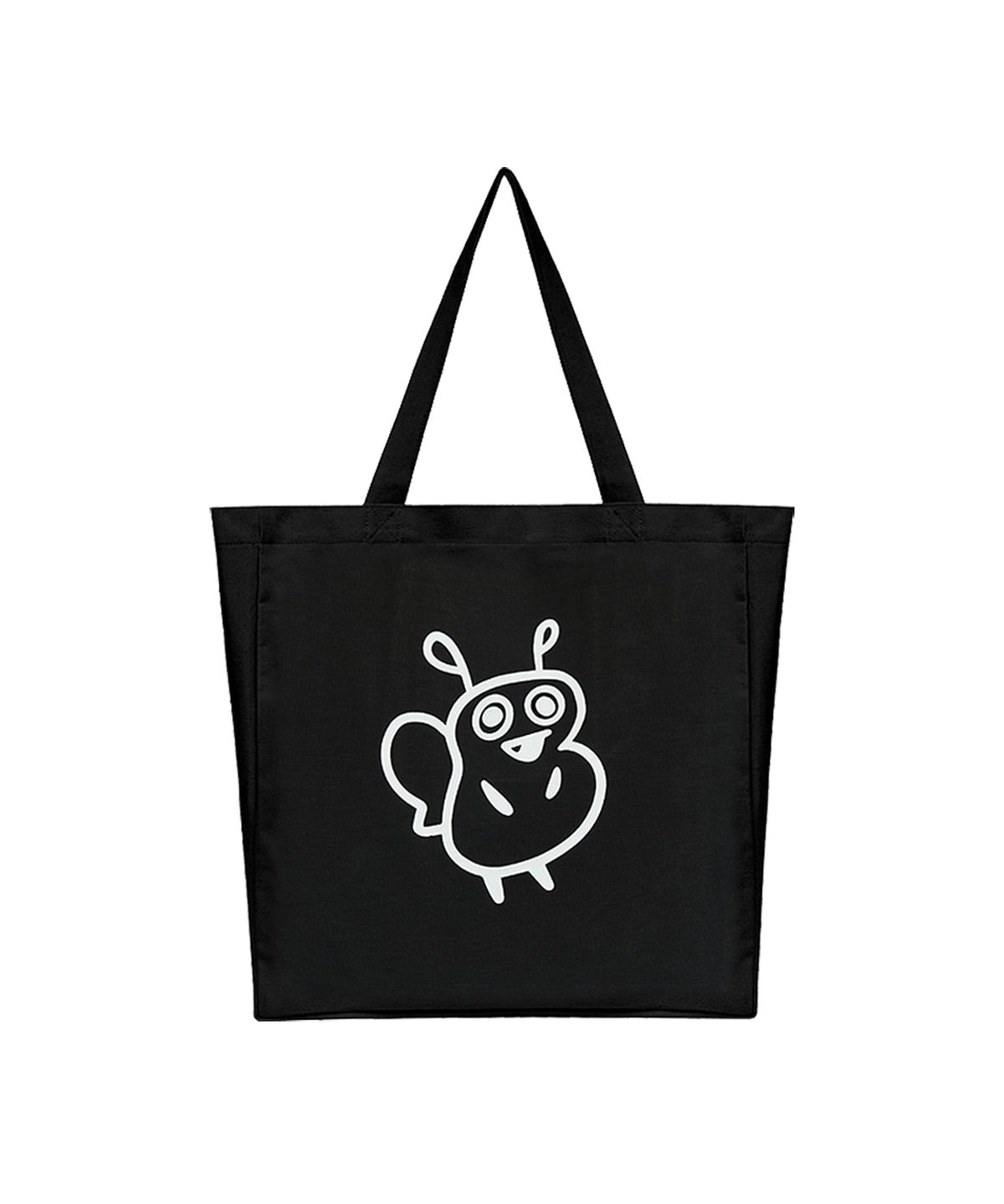 빠삐용 몬스터(PAPILLON MONSTER) PAPI Logo Basic Eco Bag_Black