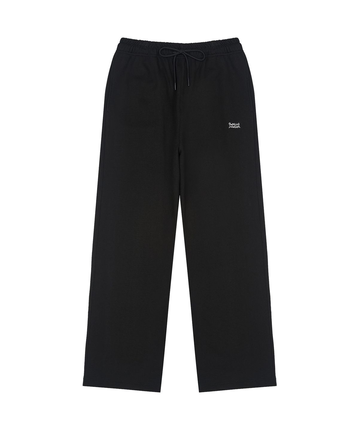 빠삐용 몬스터(PAPILLON MONSTER) PPM Basic Straight fit sweatpants_Black
