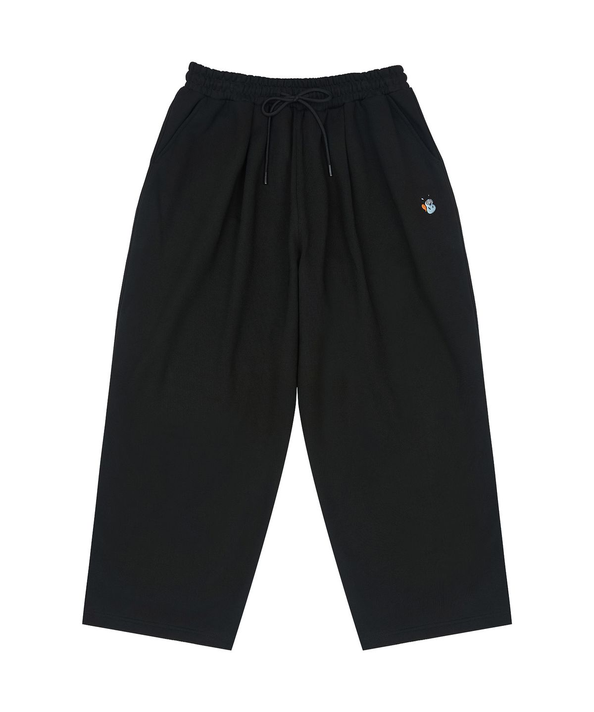빠삐용 몬스터(PAPILLON MONSTER) PAPI Emb Balloon fit Sweatpants_Black
