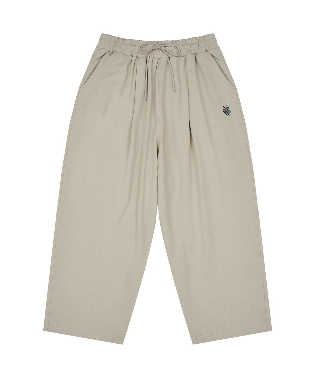 빠삐용 몬스터(PAPILLON MONSTER) PAPI Emb Balloon fit Sweatpants_Beige