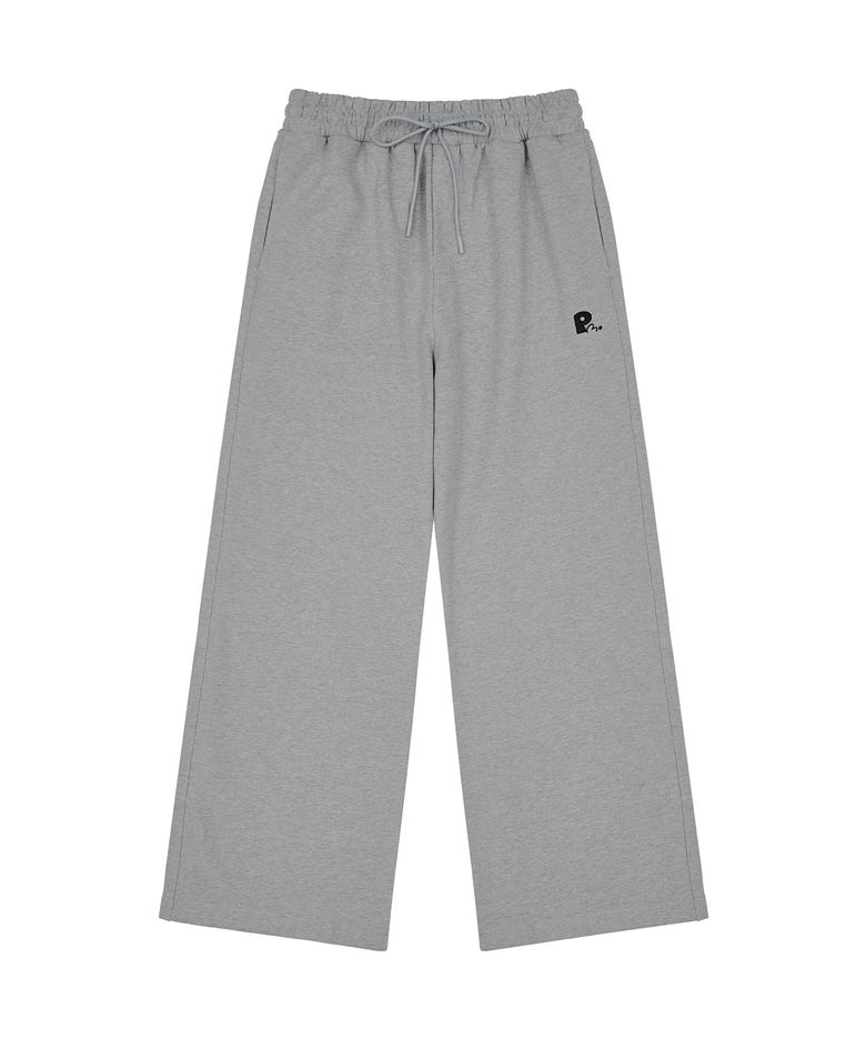 PM Logo Wide fit Sweatpants_M/Grey