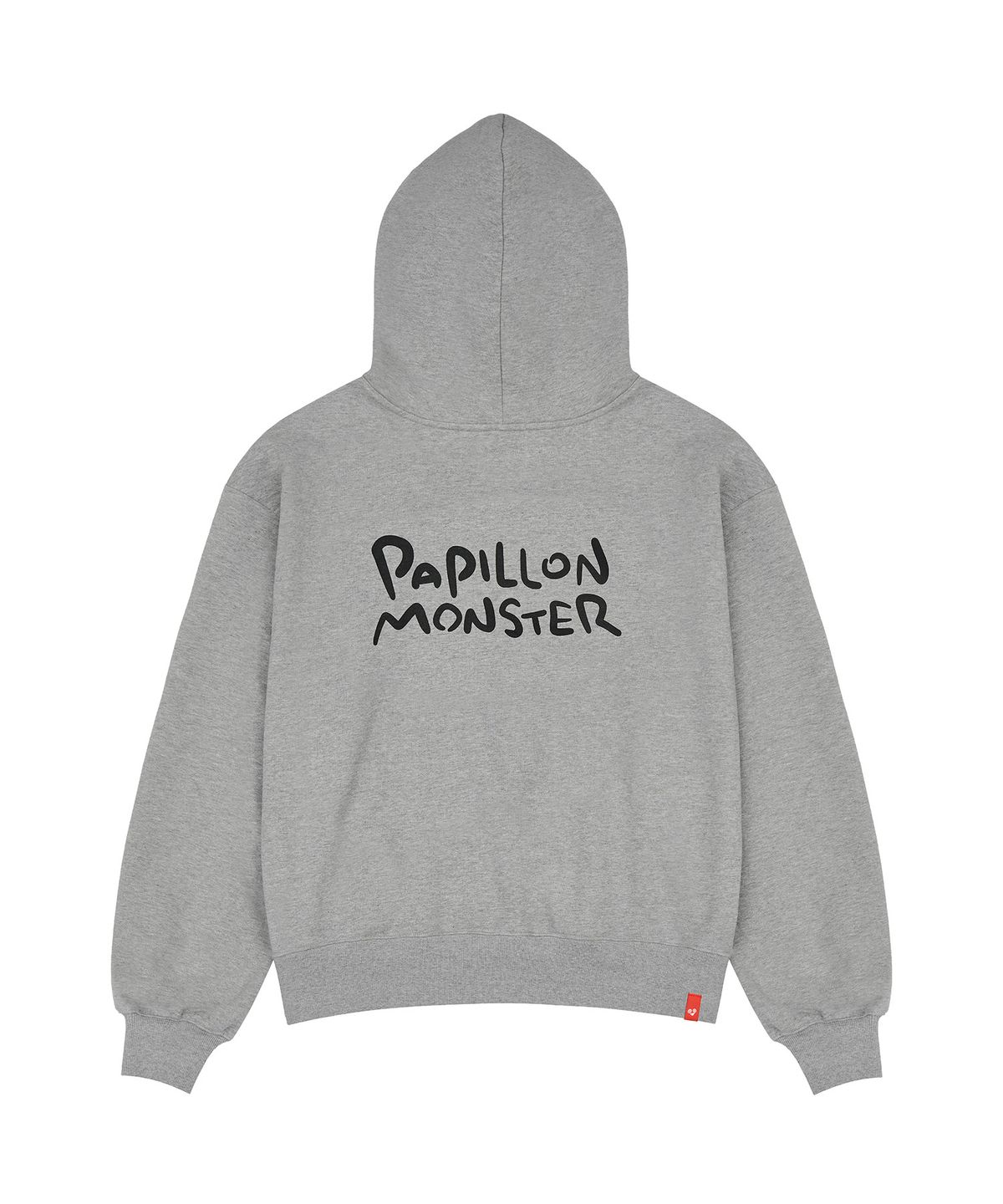빠삐용 몬스터(PAPILLON MONSTER) L/S PAPI Emb Regular Hoody_M/Grey