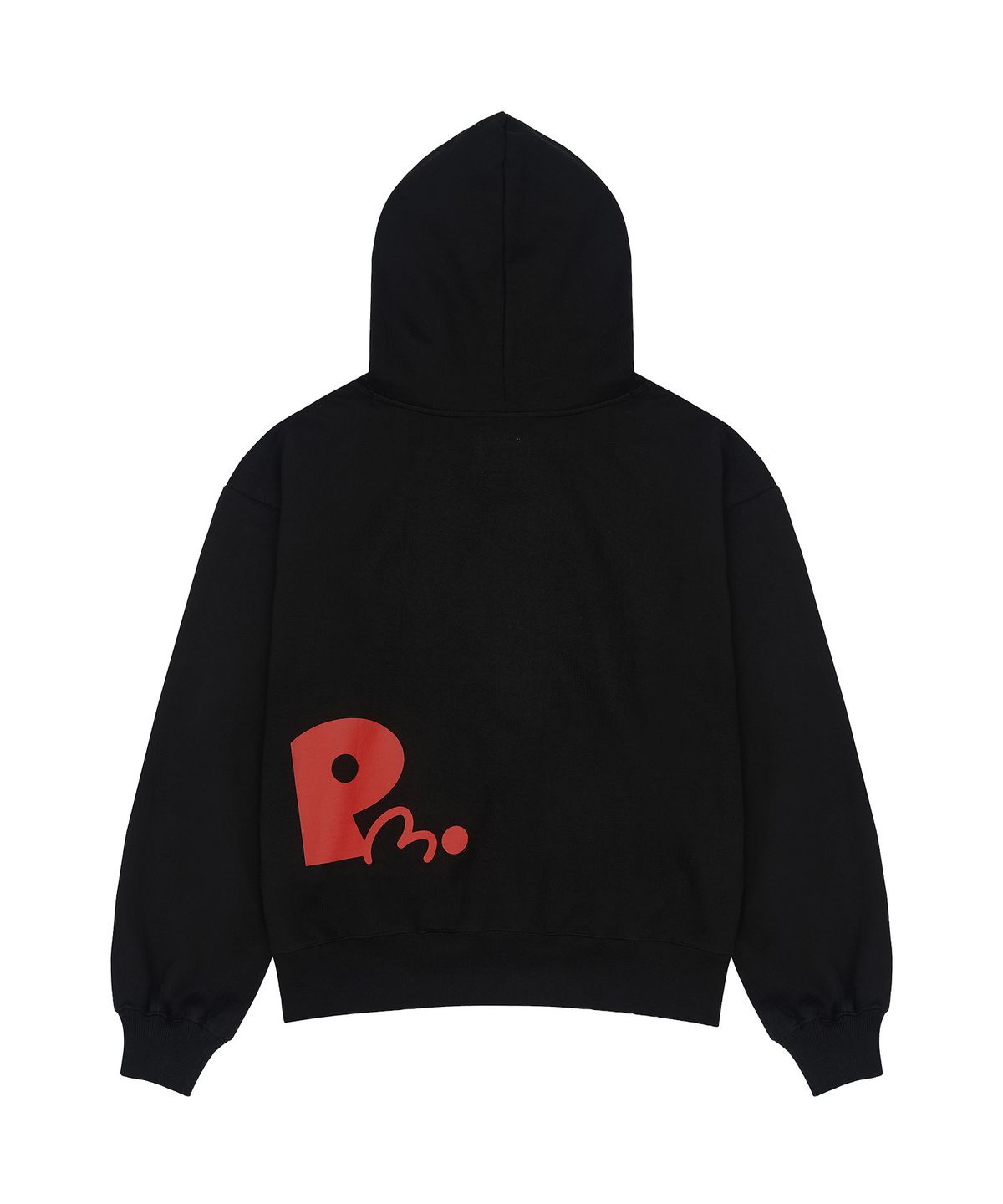 빠삐용 몬스터(PAPILLON MONSTER) L/S PM Logo Graphic Hoody_Black