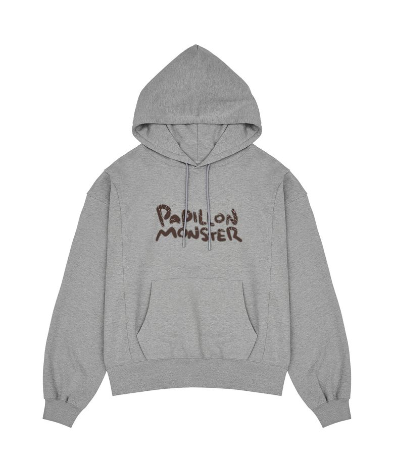 L/S Cutoff Shadow Loose Hoody_M/grey