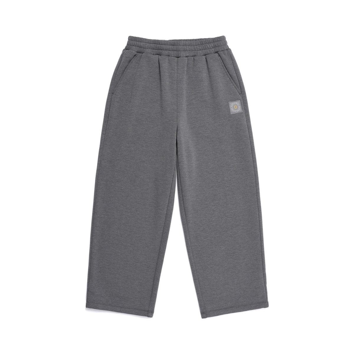 내셔널지오그래픽 키즈(NATIONAL GEOGRAPHIC KIDS) K264UPT920 루즈핏 니트 기모 트레이닝 팬츠 D/GREY