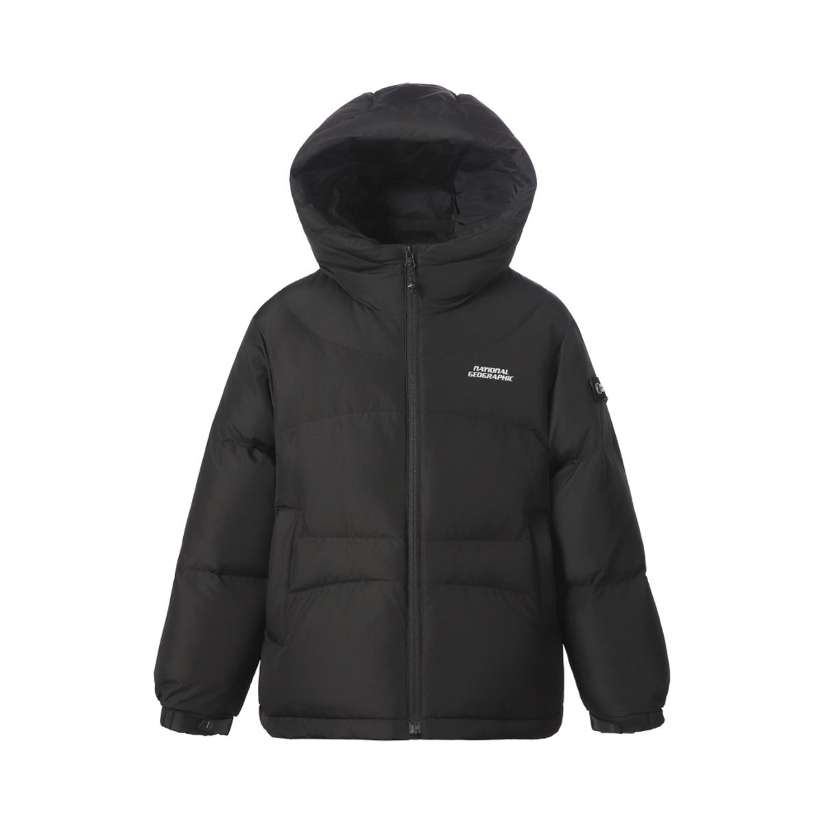 내셔널지오그래픽 키즈(NATIONAL GEOGRAPHIC KIDS) K264UDW820 마스 후드 덕 다운 점퍼 CARBON BLACK