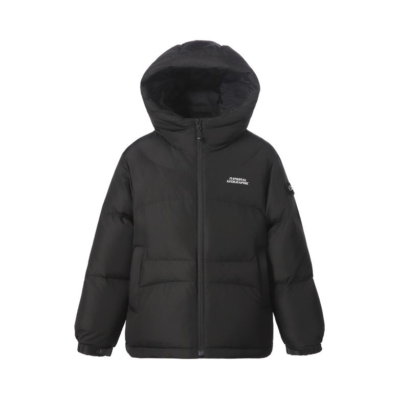 K264UDW820 마스 후드 덕 다운 점퍼 CARBON BLACK
